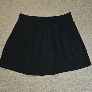 EUC J. Crew Black Skater Mini Skirt (0003)